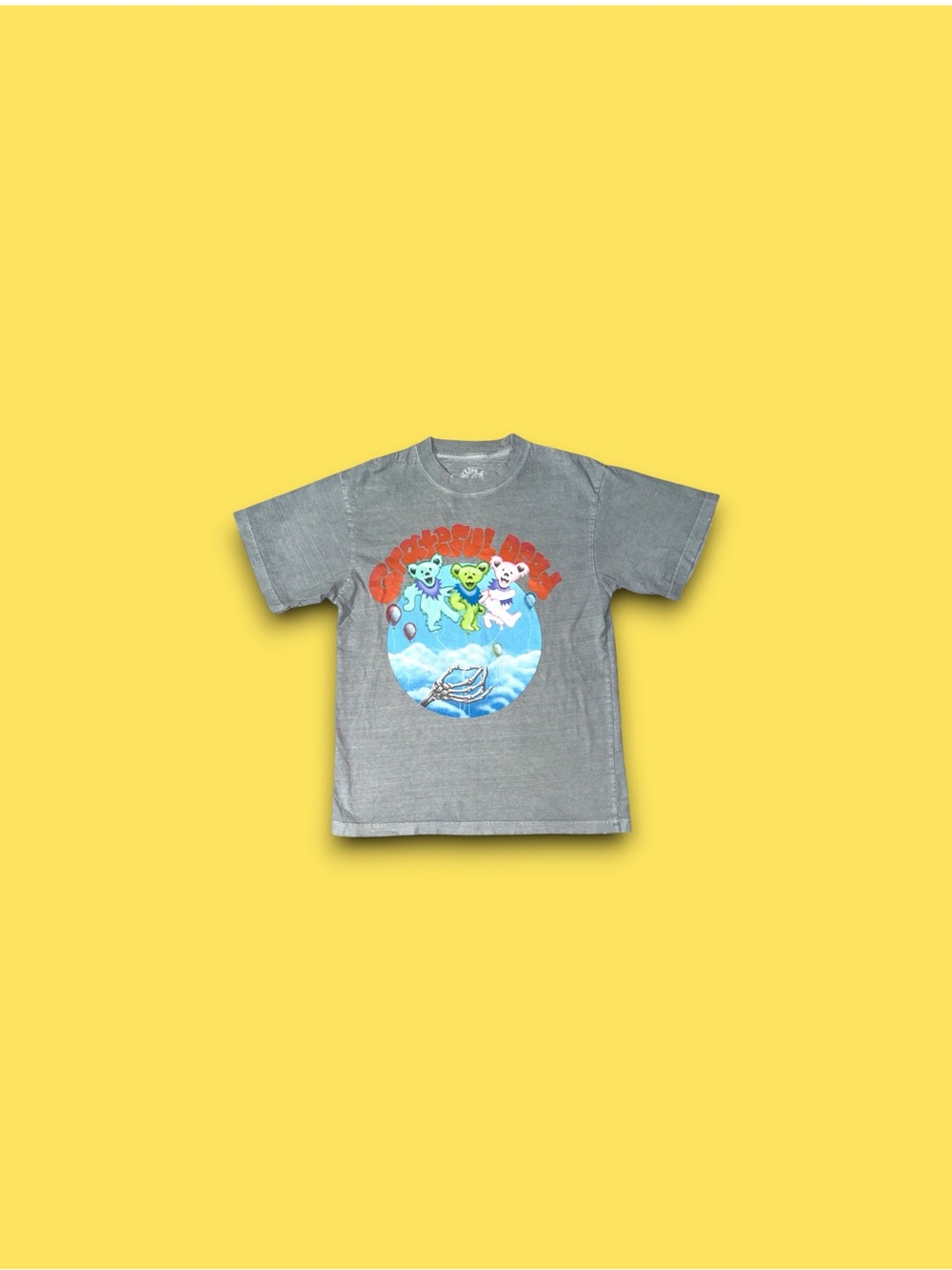 Grateful Dead dancing bears t-shirt grey mens small